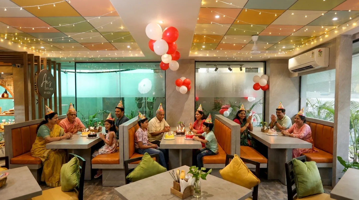 Family Get-Together Celebration at An's Kitchen Lal Kothi Jaipur