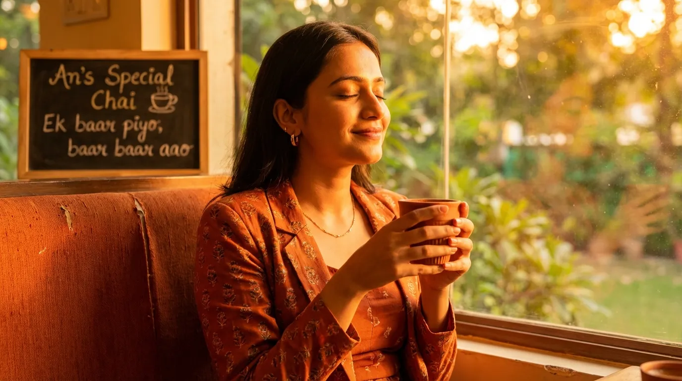 Evening Chai and Healthy Snacks at An's Kitchen Lal Kothi Jaipur