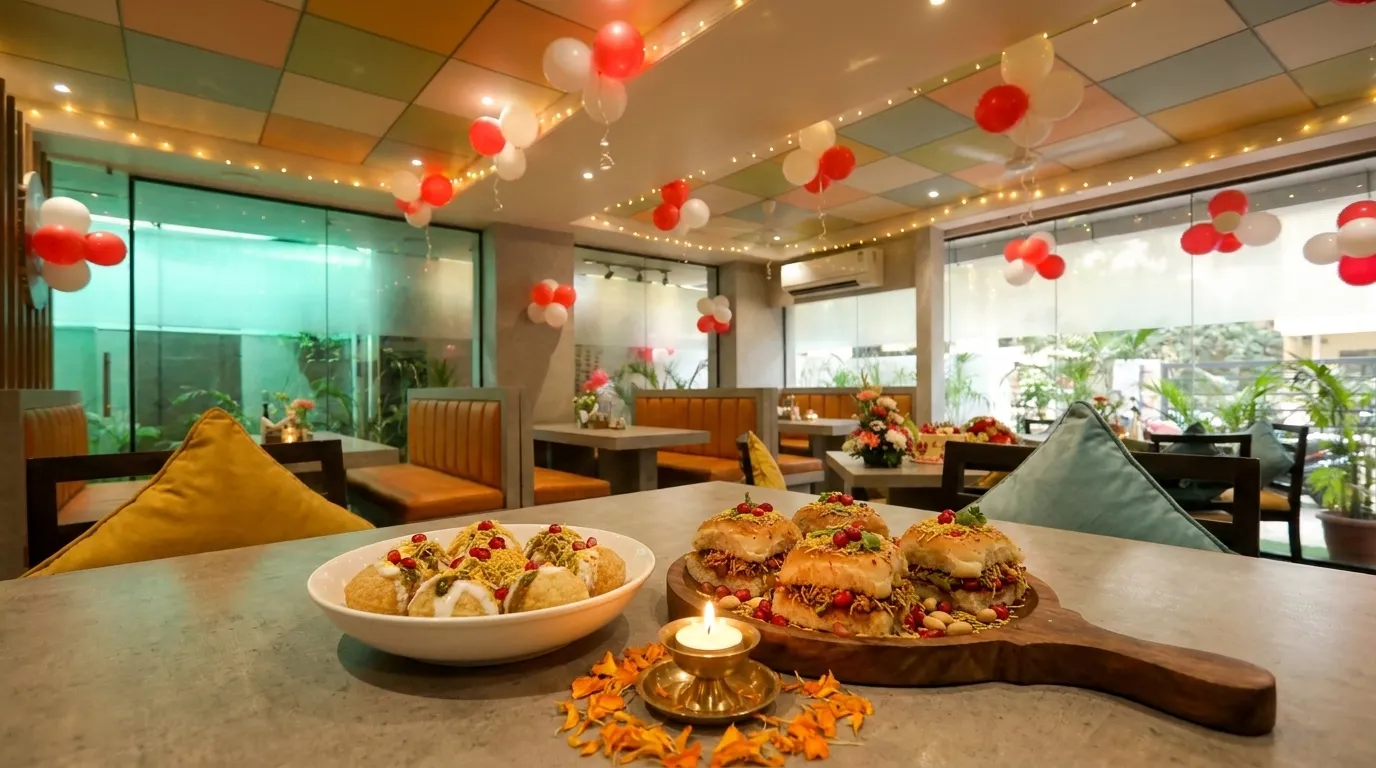 North Indian Pure Veg Meal Spread at An's Kitchen Jaipur