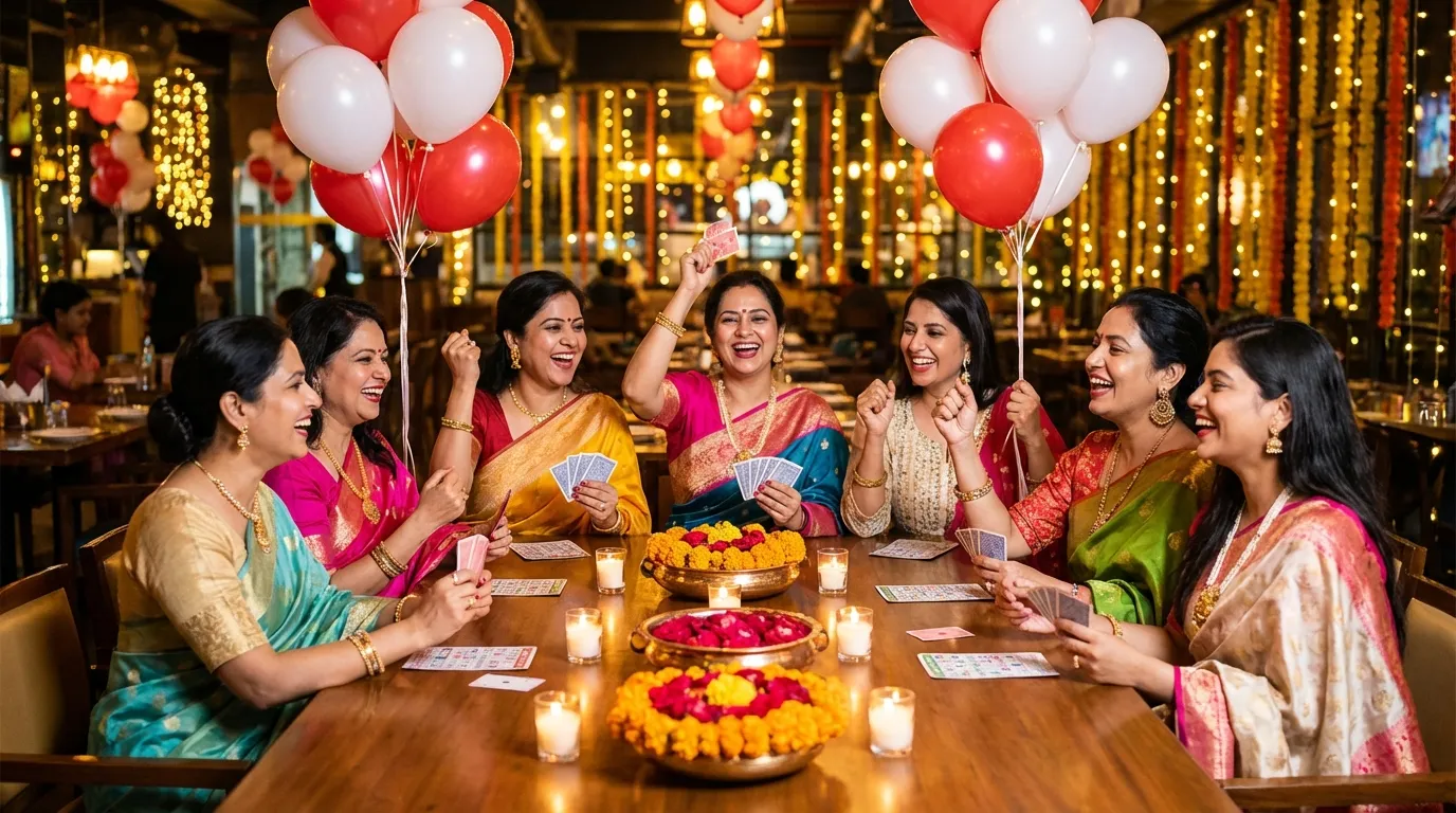 Ladies Celebrating Kitty Party in Jaipur