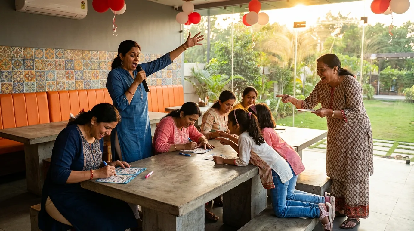Ladies Enjoying Affordable Kitty Party at An's Kitchen Jaipur